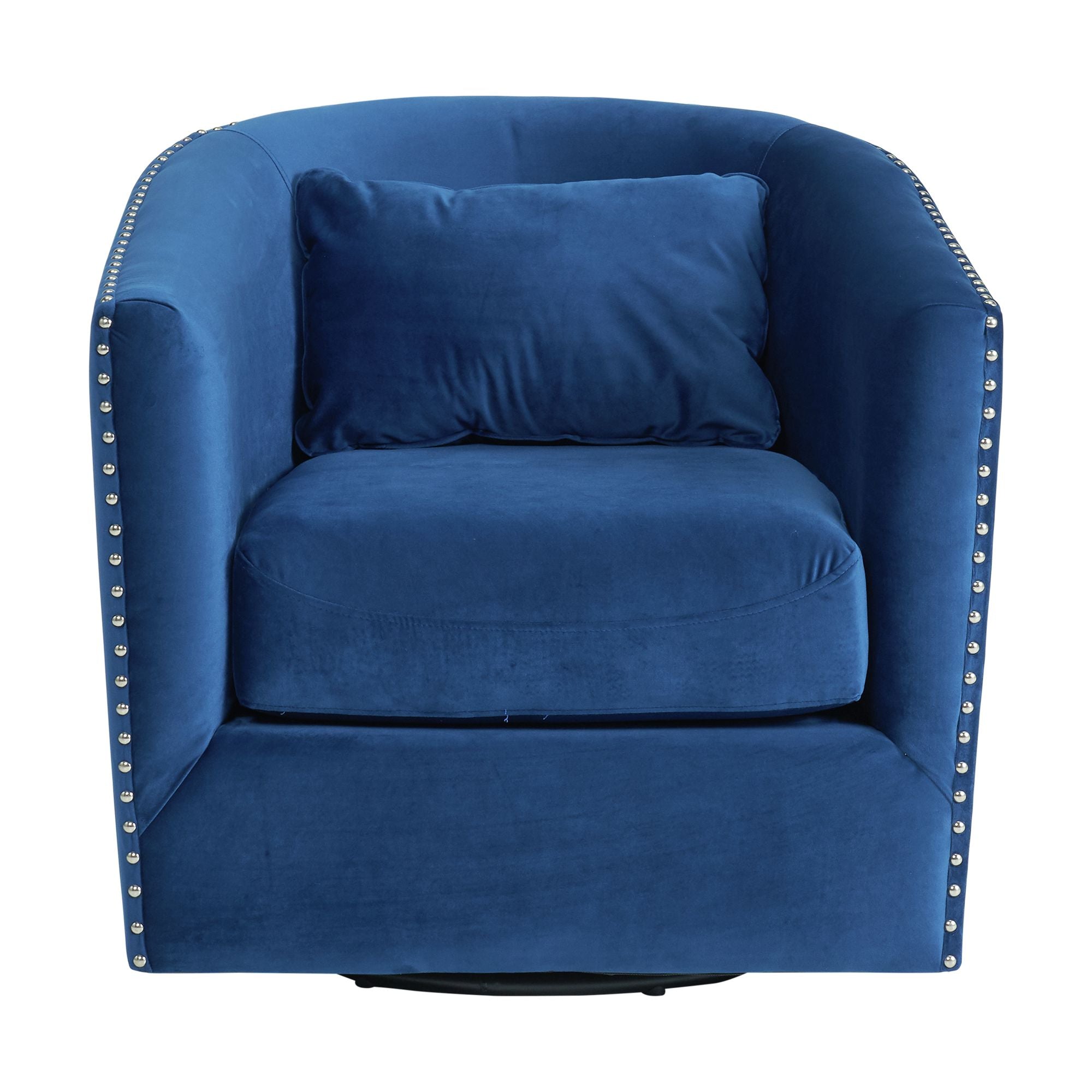 Stanton-Swivel-Chair-In-Mercer--Navy-W/nails-(ISTA-3)