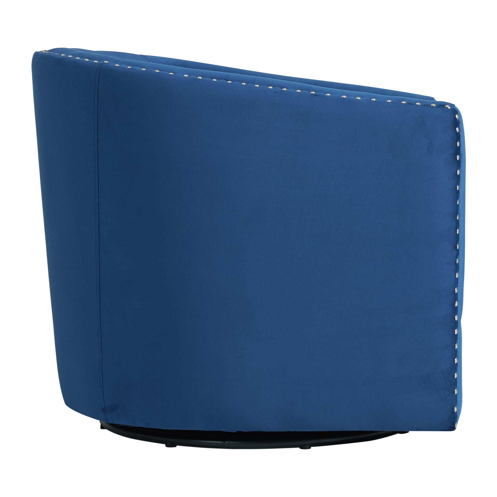 Stanton-Swivel-Chair-In-Mercer--Navy-W/nails-(ISTA-3)