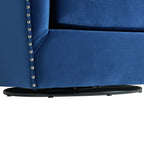 Stanton-Swivel-Chair-In-Mercer--Navy-W/nails-(ISTA-3)