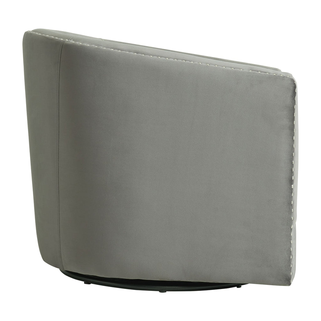 Stanton-Swivel-Chair-In-Mercer-Grey-W/nails-(ISTA-3)