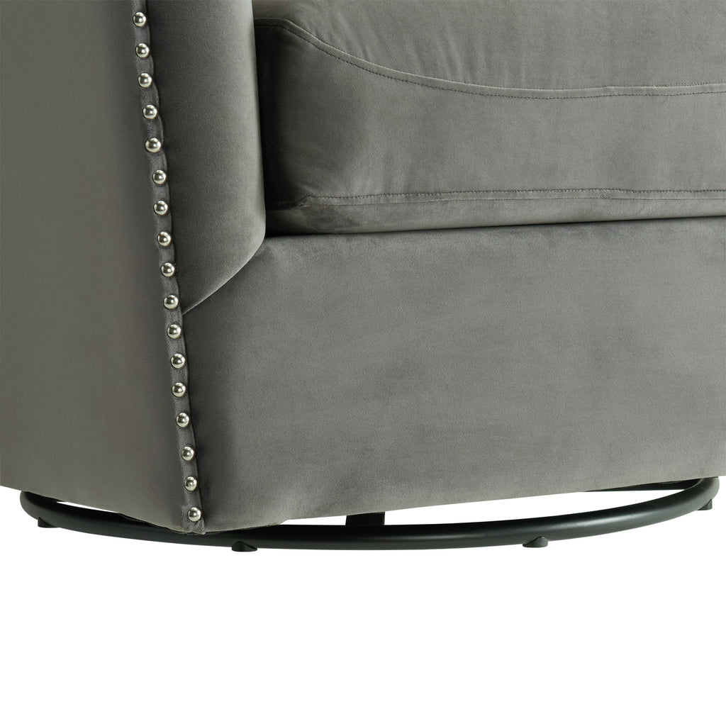 Stanton-Swivel-Chair-In-Mercer-Grey-W/nails-(ISTA-3)
