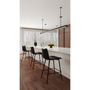 Alibi Bar Stool Matte Black - Set Of Two
