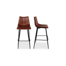 Alibi Bar Stool Brown - Set Of Two