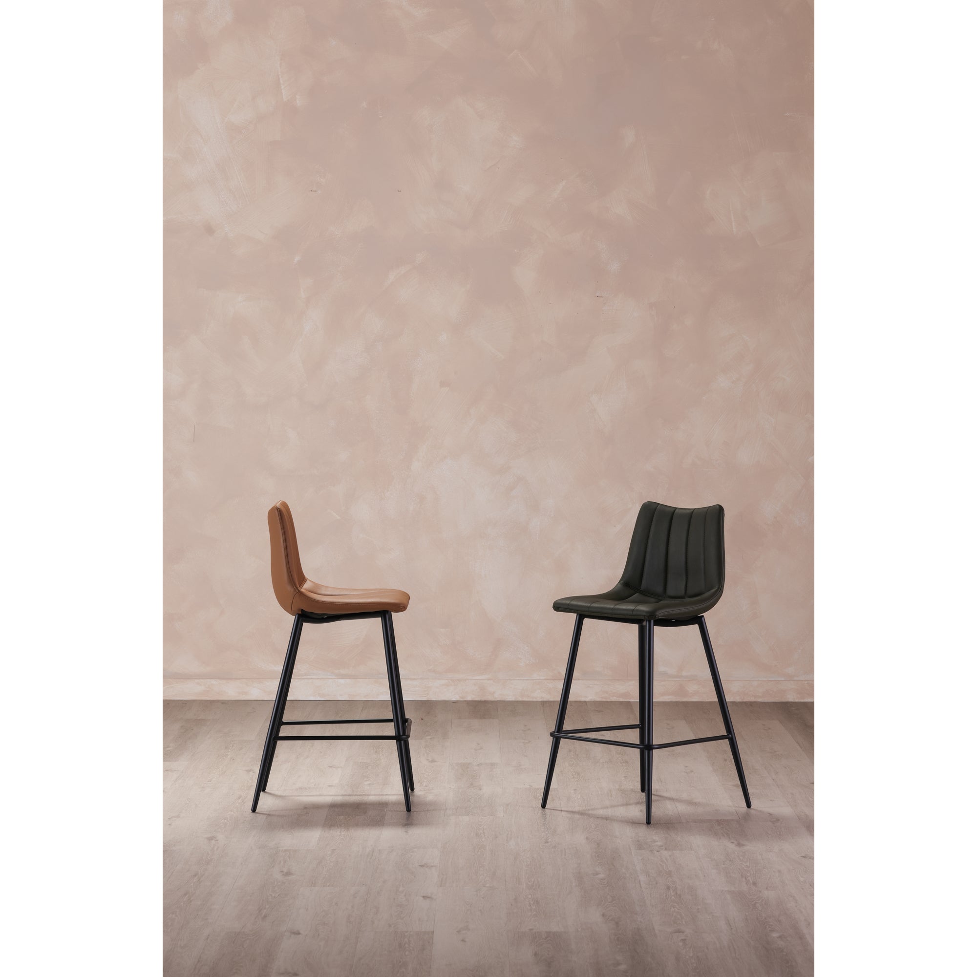 Alibi Bar Stool Dark Green - Set Of Two