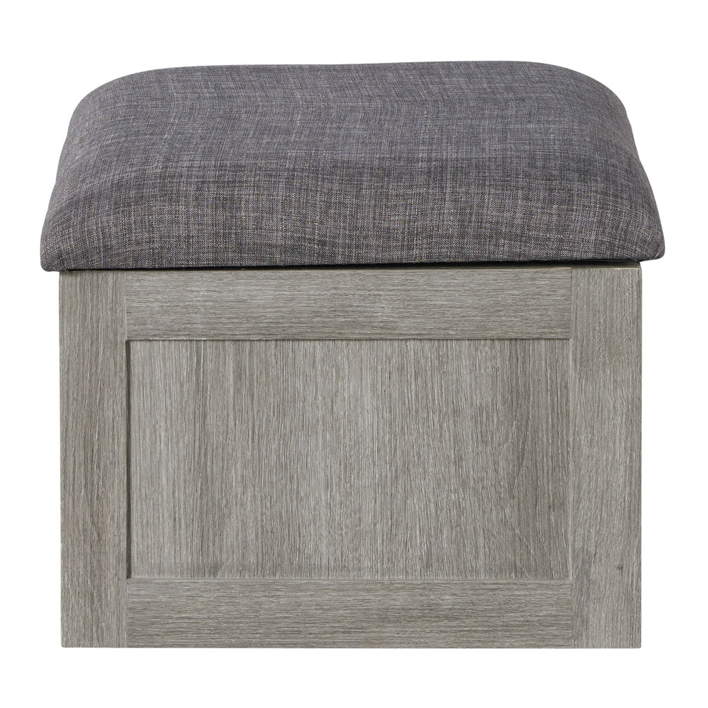 Uster-Coffee-Table-W/Four-storage-Stools-Grey