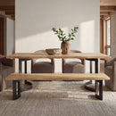 Bent Bench Small Oak