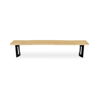 Bent Bench Small Oak