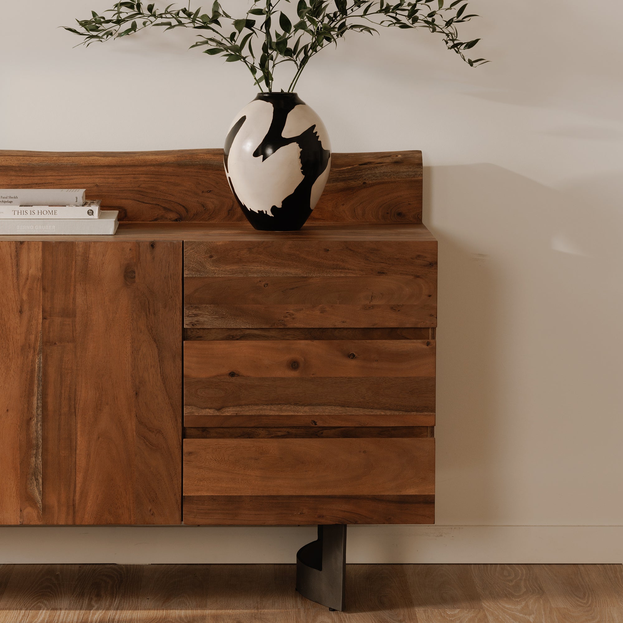 Bent Sideboard 
Brown