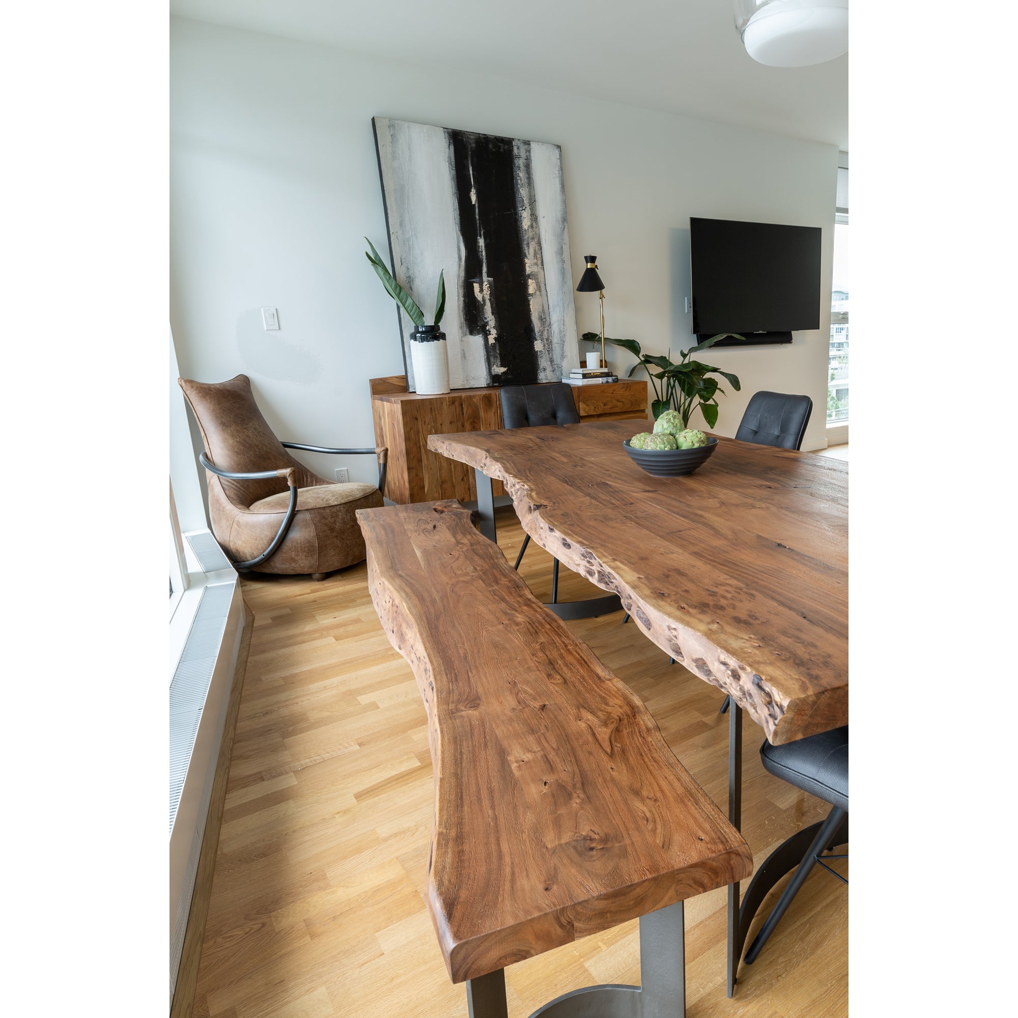 Bent Sideboard 
Brown