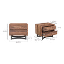 Bent Nightstand Brown