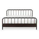 Vivian Queen Bed Dark Brown