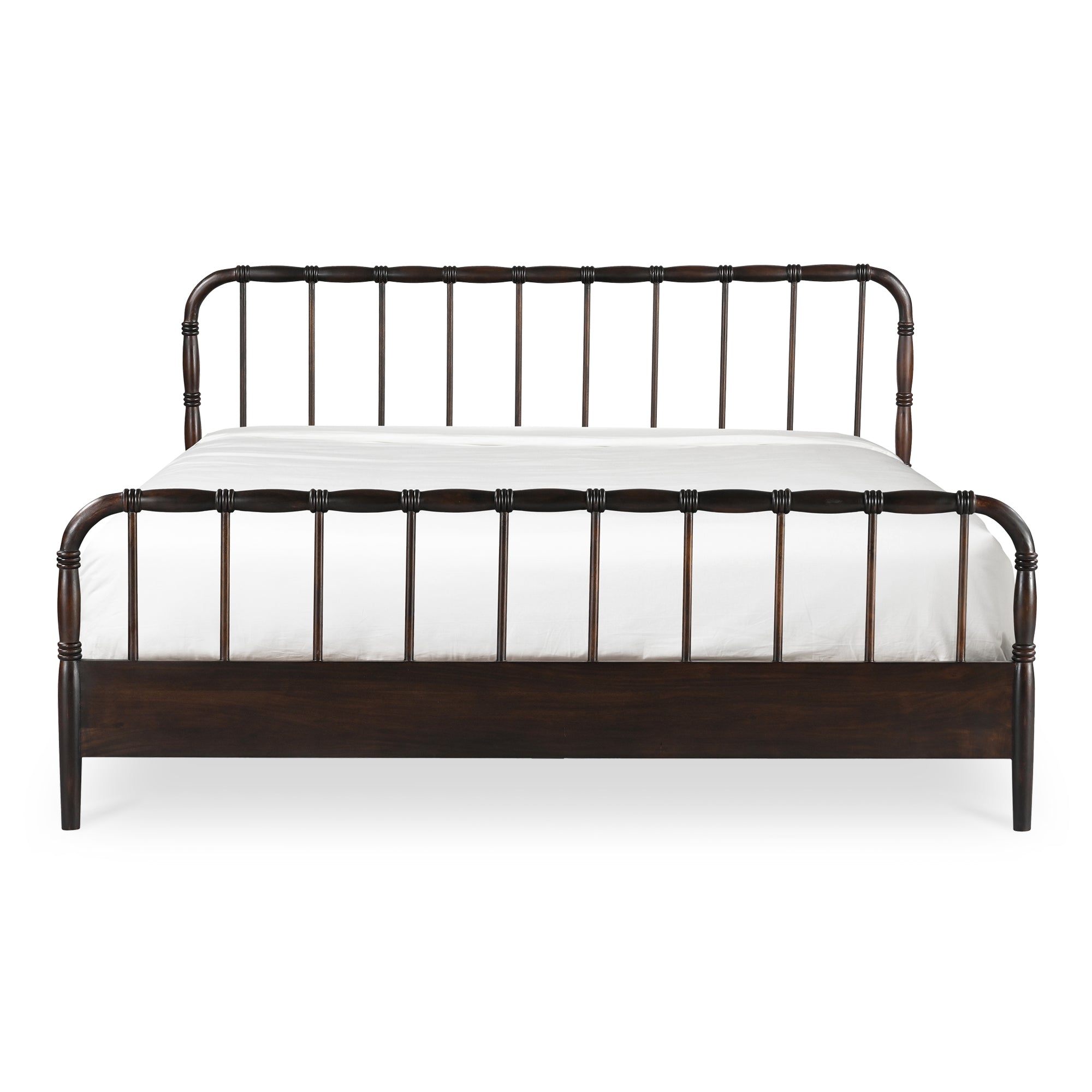 Vivian Queen Bed Dark Brown