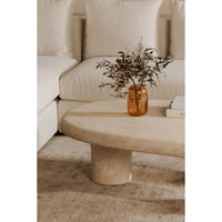 Warby Outdoor Coffee Table Beige