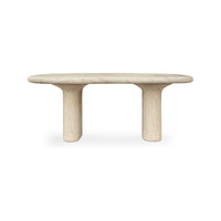 Warby Outdoor Dining Table Beige