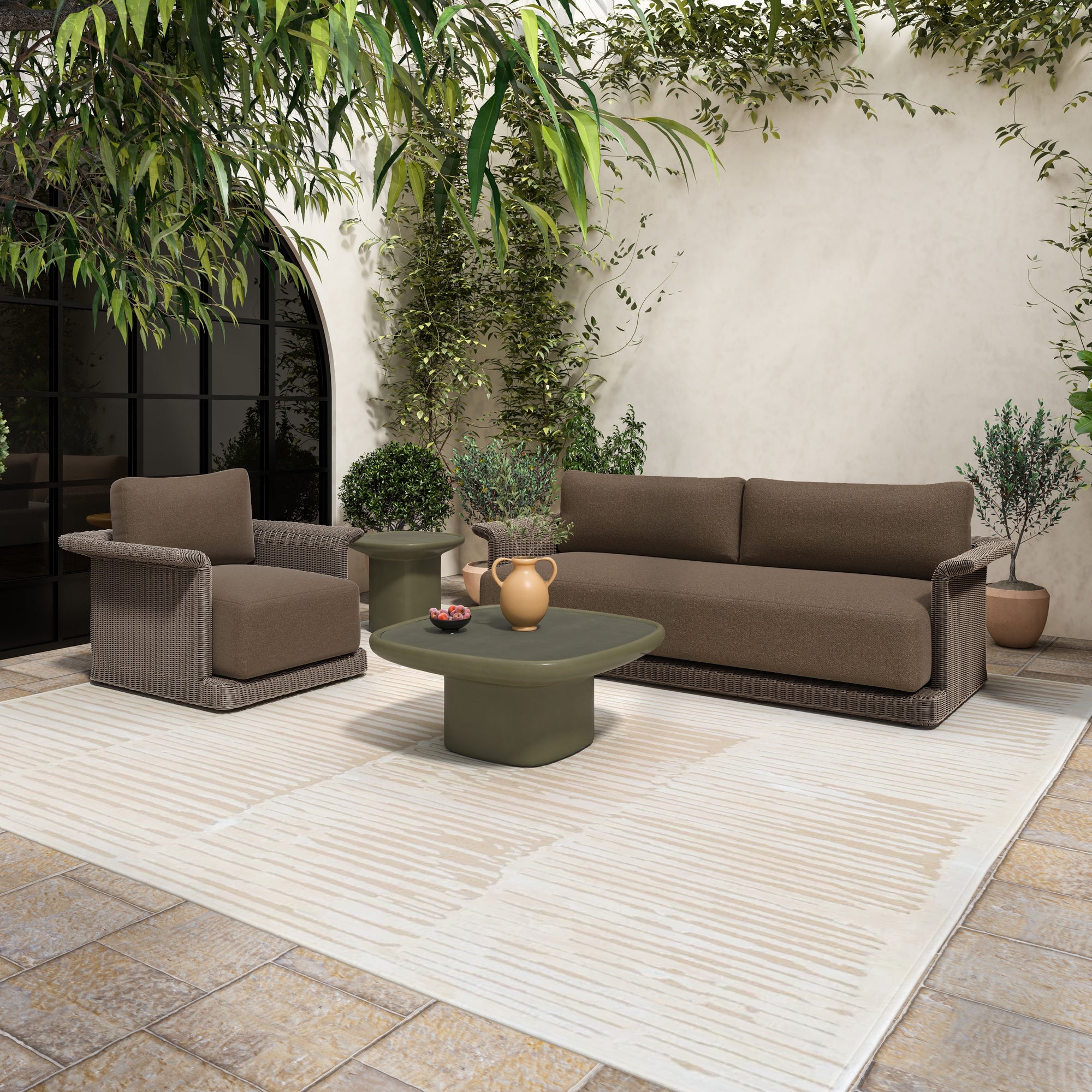 Manon Outdoor Coffee Table Deep Green