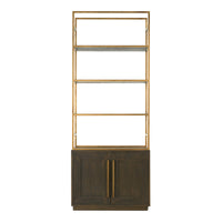 Elliot Bookshelf Brown