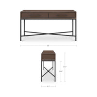 Mako Console Table Brown