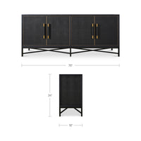 Mako Sideboard Black