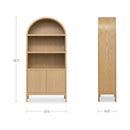 Wilde Display Cabinet Natural
