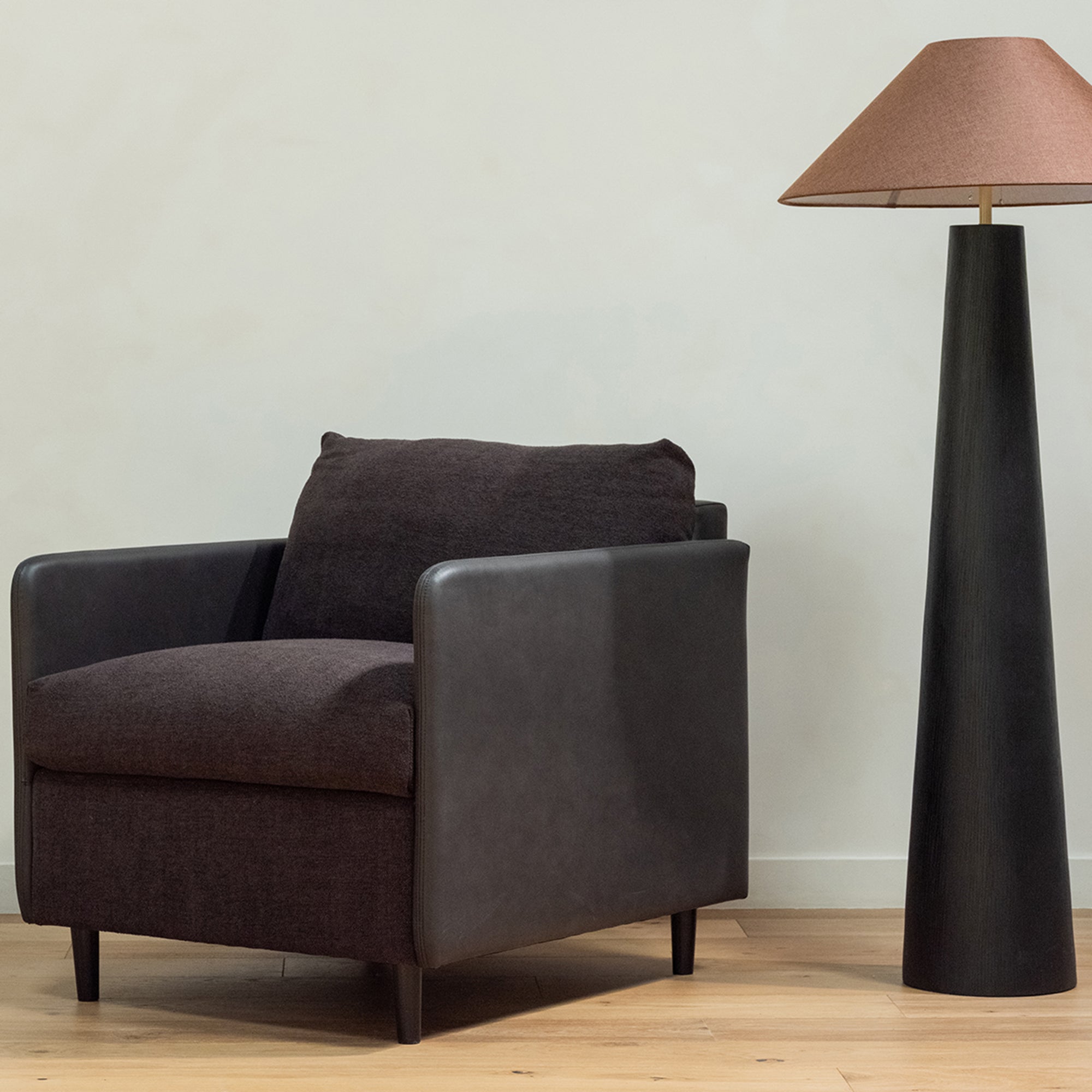 Teller Accent Chair Warm Black
