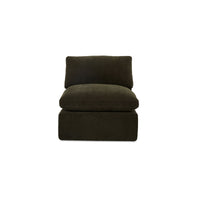 Cates Slipper Chair Dark Green