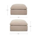 Cates Ottoman Pebble