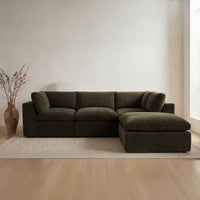 Cates Dream Modular Sectional Dark Green