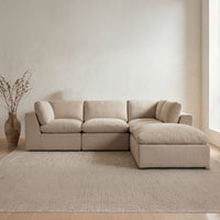 Cates Dream Modular Sectional Pebble