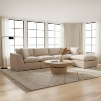 Cates Classic L Modular Sectional Pebble