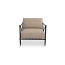 Willow Outdoor Accent Chair Light Brown