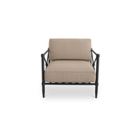 Willow Outdoor Accent Chair Light Brown