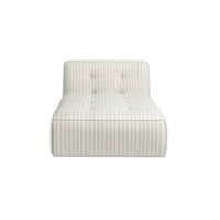 Sunseeker Outdoor Chaise Brown Stripe