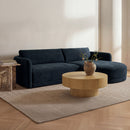 Emmy Sectional Dark Blue Right