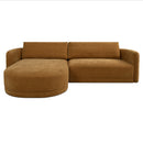 Emmy Sectional Ginger Left