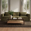 Swift Left Arm Facing Chair Dark Green