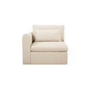 Swift Left Arm Facing Chair Light Beige