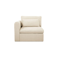 Swift Left Arm Facing Chair Light Beige