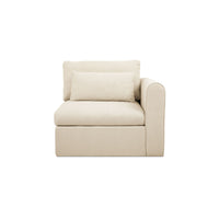 Swift Right Arm Facing Chair Light Beige