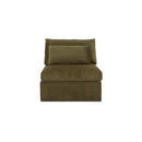 Swift Slipper Chair Dark Green