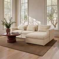 Swift Slipper Chair Light Beige
