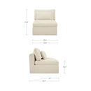 Swift Slipper Chair Light Beige