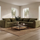 Swift Corner Chair Dark Green