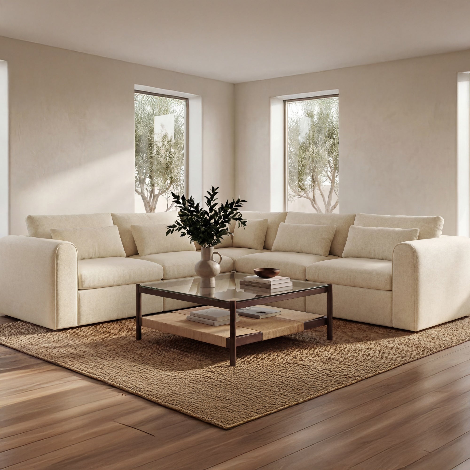 Swift Corner Chair Light Beige