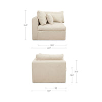 Swift Corner Chair Light Beige