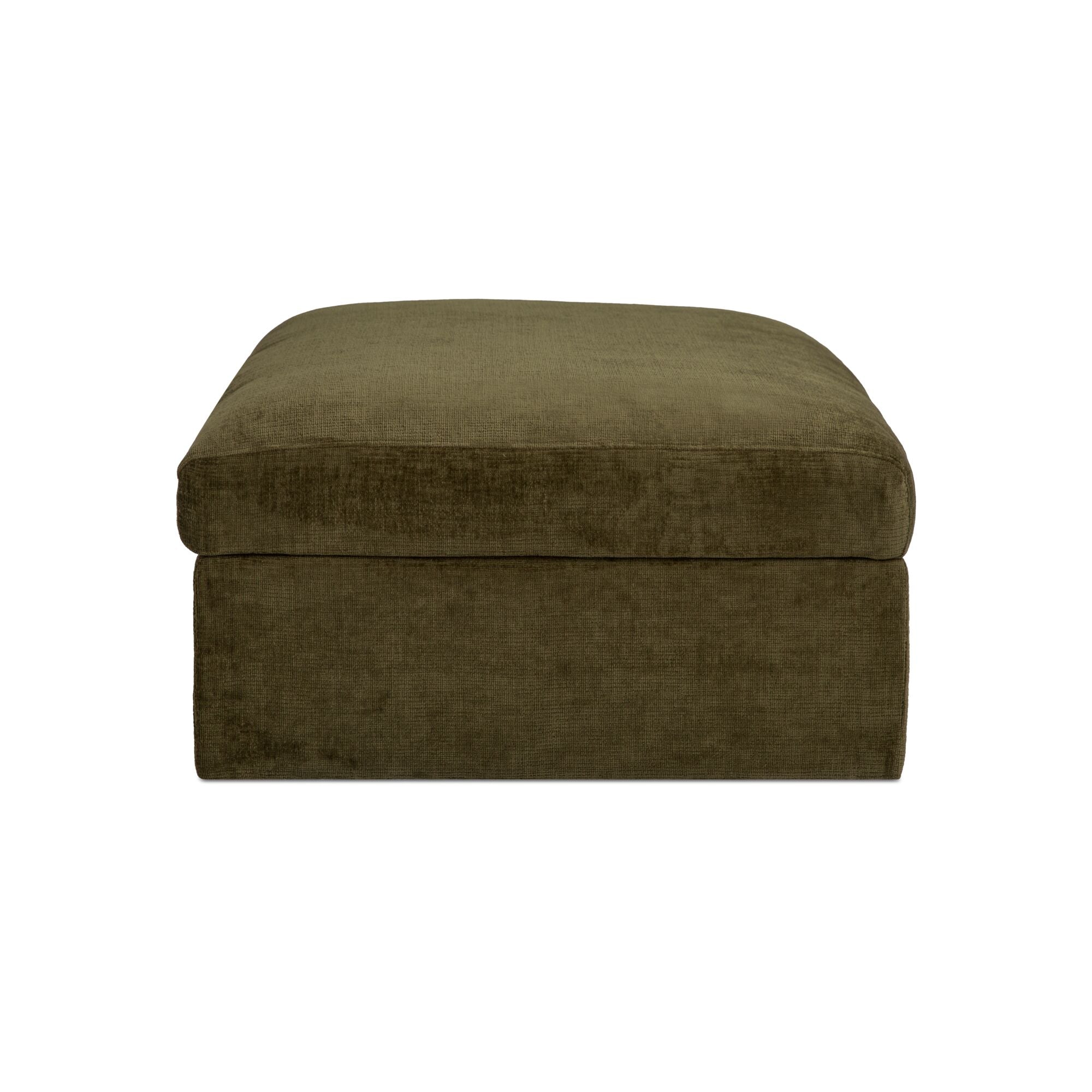Swift Storage Ottoman Dark Green