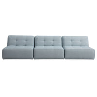 Sunseeker 3 Piece Outdoor Sofa Light Blue