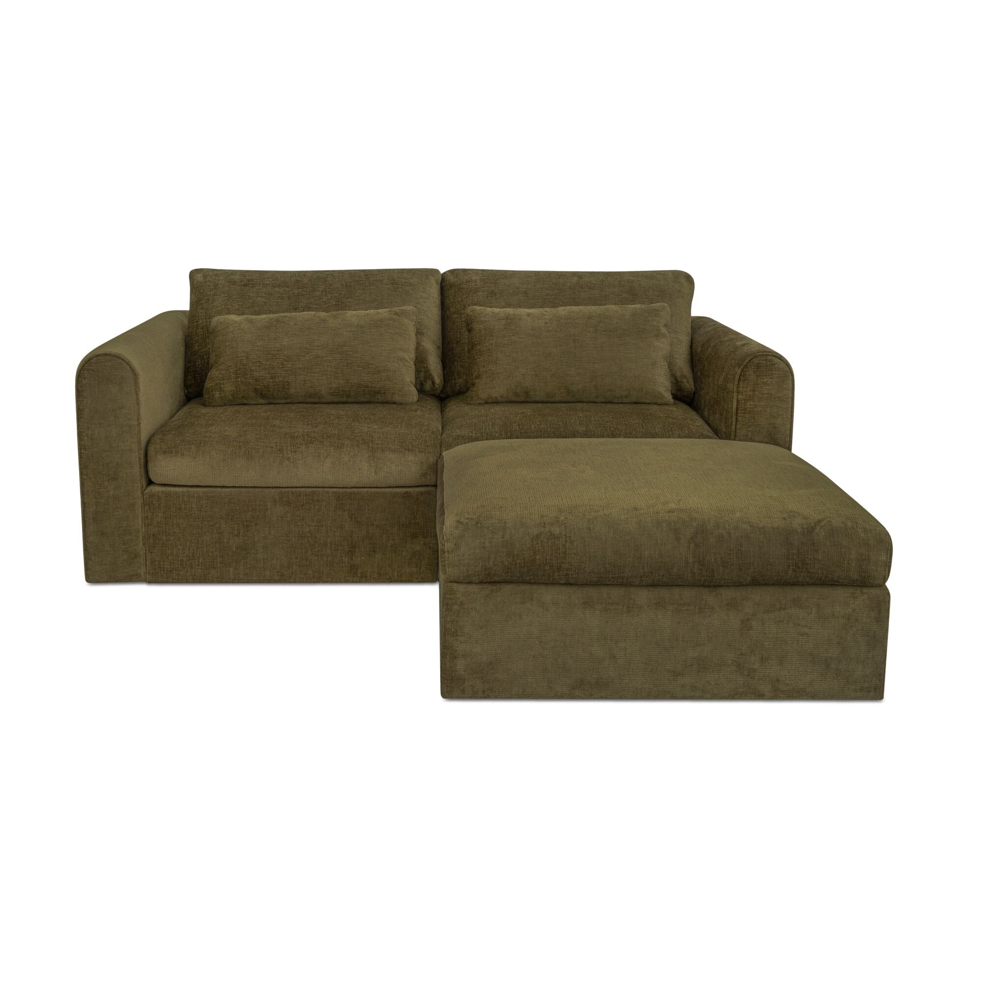 Swift Nook Modular Sectional Dark Green