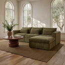 Swift Lounge Modular Sectional Dark Green