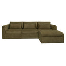 Swift Lounge Modular Sectional Dark Green