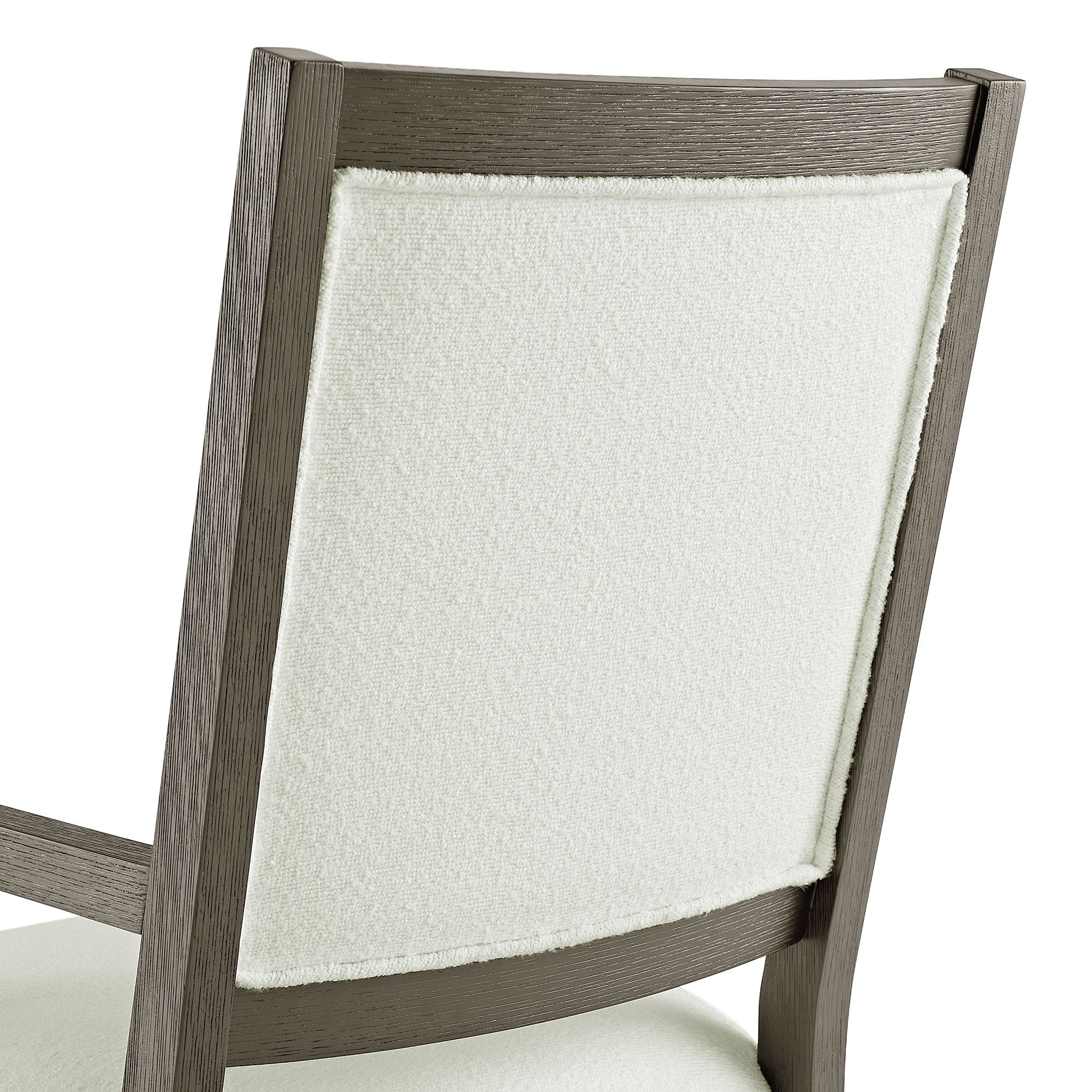 Versailles-Contemporary-Dining-Arm-Chair-With-Boucle-White-in-Grey-(2-Per-Carton)